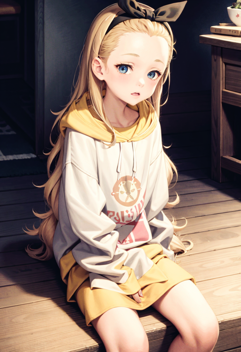 4289495163-2694217037-masterpiece, best quality,1girl, solo, blonde hair, barefoot, long hair, ribbon, hood, sitting, hoodie, hair ribbon, blue eyes,.png